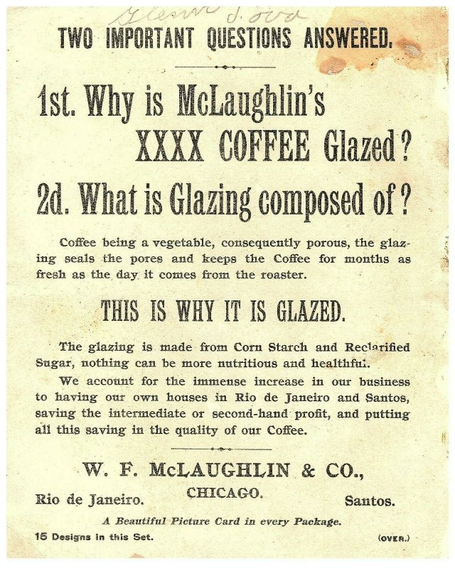 S Coffee Xxxx Card Mclaughlin Trade Victorian The Skipping Rope Vtg 2 Girls 