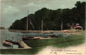 CPA Parc de VERSAILLES - La Flottille du Canal (353464)