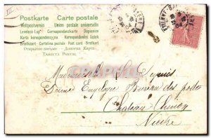 Old Postcard Fantasy Angels Angel Clock