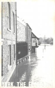 York. The Floods postcard
