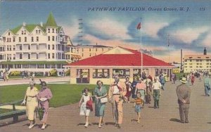 New Jersey Ocean Grove Pathway Pavilion 1951