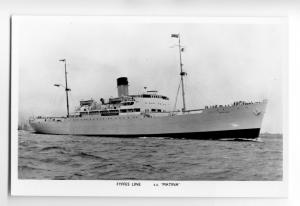 cb0794 - Fyffes Line Cargo Ship - Matina , built 1946 - postcard