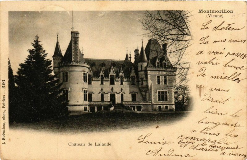 CPA VIENNE Montmorillon Chateau de Lalande (982904)