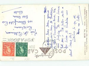 Bamforth signed DOG BESIDE HITCHHIKING GIRL AC1746