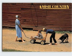 Postcard Amish Country, Pennsylvania