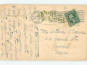 Divided-Back PENNANT POSTCARD New York City NY HM5351