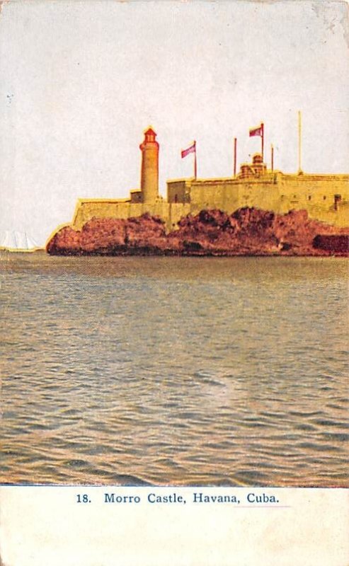 Morro Castle Havana Cuba, Republica de Cuba 1910 