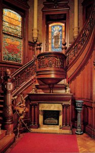 Texas Galveston Bishop's Palace Main Staircase