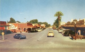 Postcard Early View of Street View in Scottsdale, AZ.    aa6