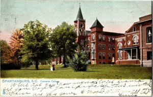 Tucks 5389 Spartanburg SC Converse College c1906 Vintage Postcard R23