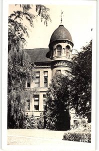 RPPC Central Washington College, Ellensburg ca 1940s Vintage Ellis Postcard