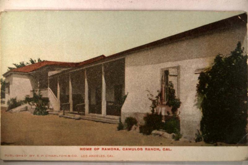 pre-1907 Unused CAMULOS RANCH Piro California CA near Los Angeles v0968