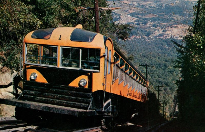 The Incline Car,Lookout Mountain Incline,Chattanoga,TN