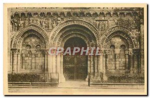 Old Postcard The picturesque Poitou Poitiers Vienna Church of Our Lady the Gr...