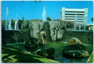 M-18387 A Fountain In A Park In the City Centre Of Kota Kinabalu Malaysia