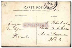 Old Postcard View towards Lyon Croix Rousse