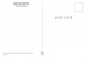 New York City, Soho, Vesuvio's Bakery