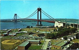 Verrazano Narrows Bridge Brooklyn New York City Postcard C090