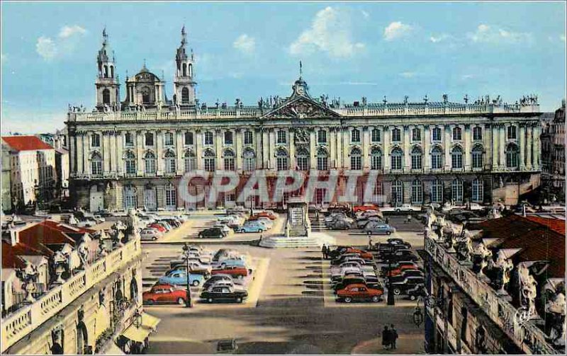 Modern Postcard Nancy Place Stanislas and the Hotel de Ville