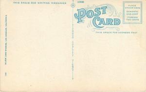 BEVERLY HILLS CALIFORNIA 1940s Chinese Garden Silver Lake Studios postcard 4500