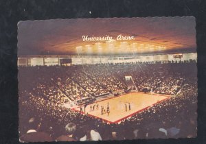 ALBUQUERQUE NEW MEXICO LOBO BASKETBALL STADIUM GAME POSTCARD