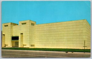 Vtg Midland Texas TX Masonic Temple 1950s Unused Chrome View Postcard