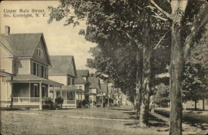 South Kortright NY Upper Main St. c1910 Postcard