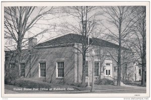 United States Post Office At HUBBARD, Ohio, 1910-1920s