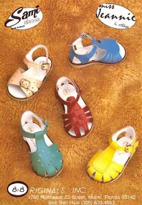 Advertising Post Card Riginals Sandals in Fun Colors Unused