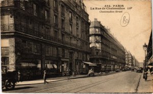 CPA PARIS 9e - La Rue de Chateaudun (77800)