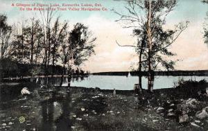 Kawartha Lakes Ontario Canada Pigeon Lake Trent Valley Antique Postcard J58305