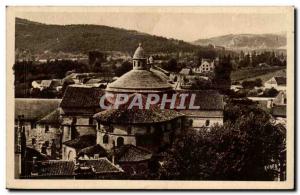 Old Postcard Souillac L & # 39eglise abbey style Byzantine romano