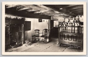 RPPC Lakeland Farm Kitchen England Real Photo Postcard Y22