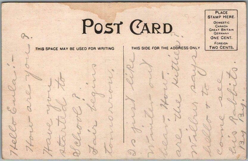 1910s ROSEBURG Oregon Postcard "Elks' Temple" B.P.O.E. Lodge / Street View United States