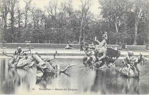 Versailles France the Bassin of the Dragons