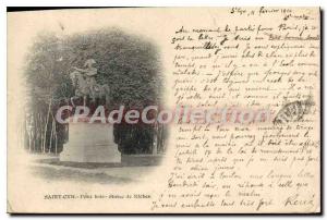 Postcard Old Cyr Saint Cyr Small wooden statue of Kleber
