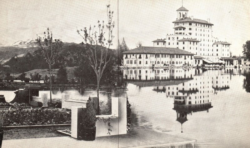 Vintage Postcard The Broadmoor Finest Scenic Resort Colorado Springs Colorado CO