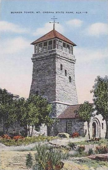 Alabama Anniston Bunker Tower Mount Cheaha State Park