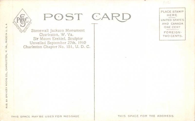 Stonewall Jackson Monument, Charleston, WV