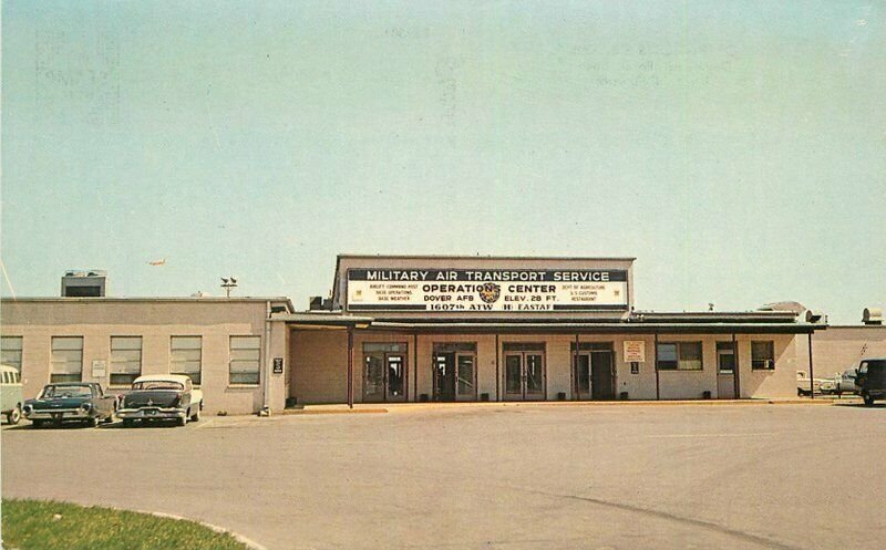 Delaware Dover Operations Military 1950s Tingle Colorpicture Postcard 22-3978