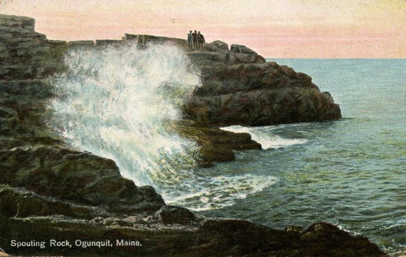 ME - Ogunquit. Spouting Rock