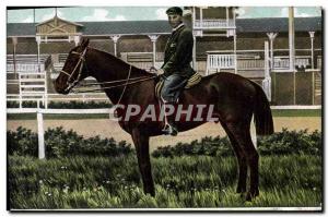 Old Postcard Horse Riding Equestrian