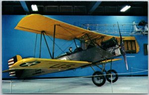 Airplane Consolidates PT-1 Primary Trainer Aircraft at Air Force Museum Postcard