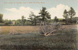 North Gray Maine Ruins Caused By Tornado Antique Postcard K107216