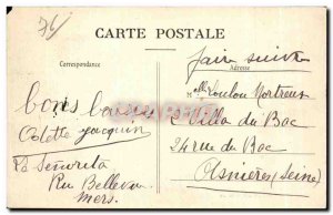 Old Postcard Treport panorama Taken Terrasses