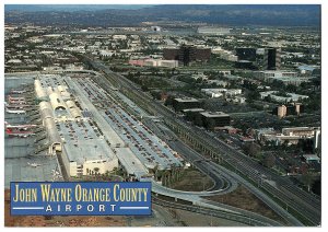 John Wayne Orange County Airport California Airport Postcard