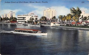 Indian Creek at 63rd Street Miami Beach, Florida