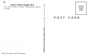Eastern Airlines - DC-8    (aviationcards.com)