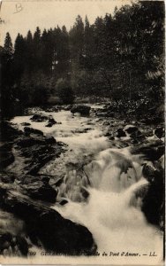 CPA GÉRARDMER Cascade su Pont d'Amour (401067)