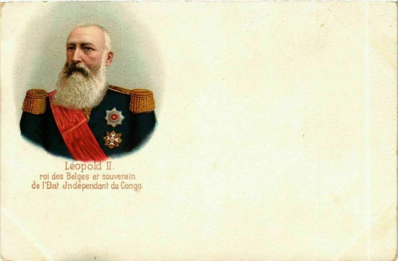 CPA AK Leopold II. - Roi des Belges BELGIAN ROYALTY (852528)